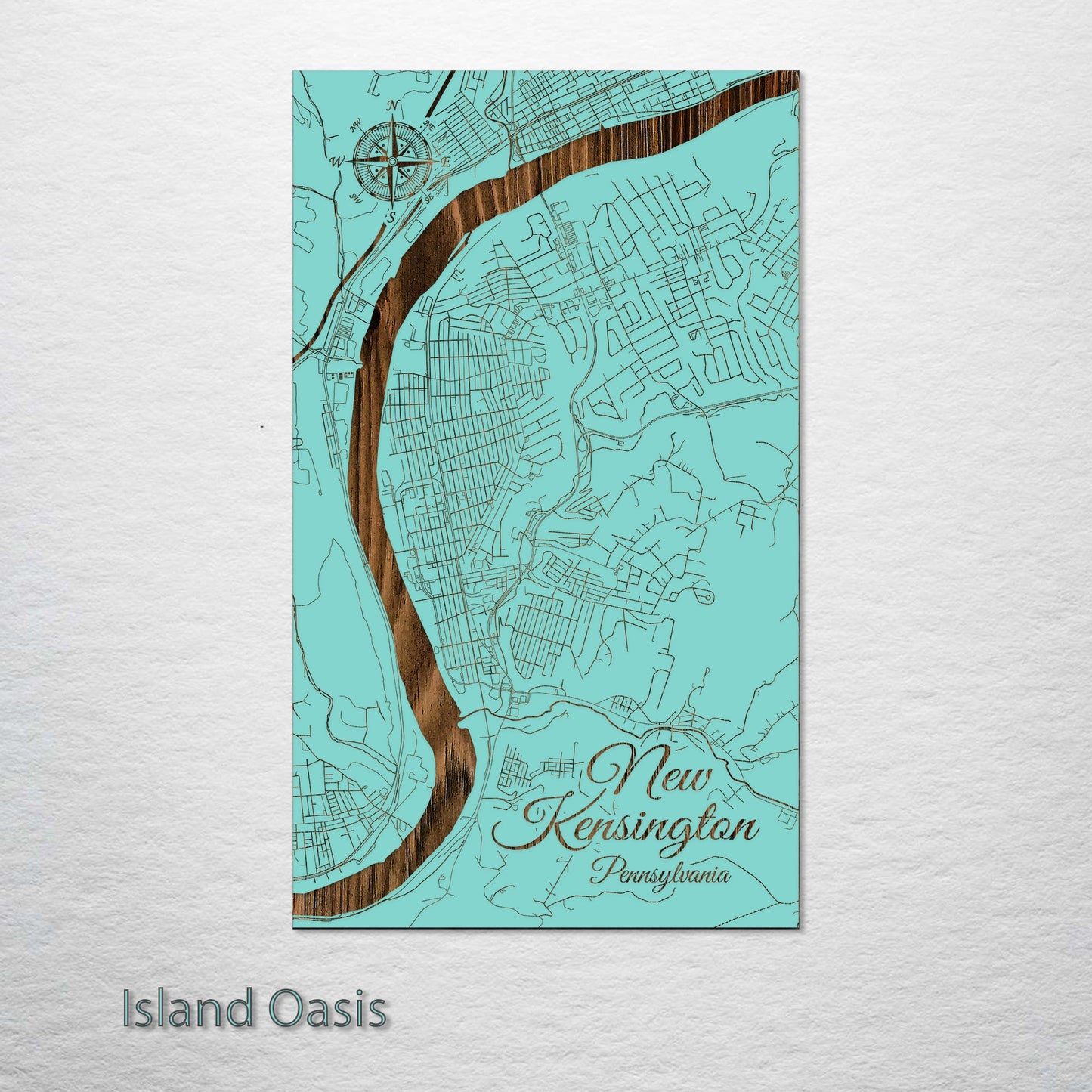 New Kensington, Pennsylvania Street Map