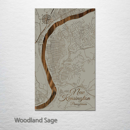 New Kensington, Pennsylvania Street Map