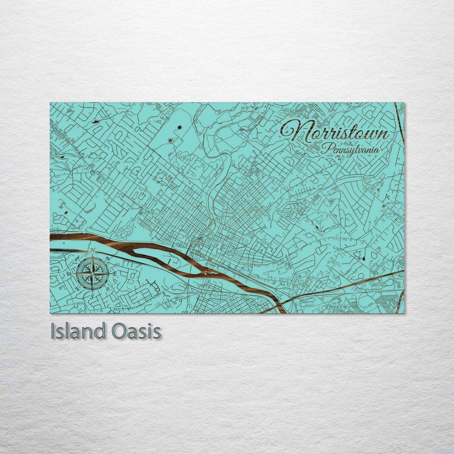 Norristown, Pennsylvania Street Map