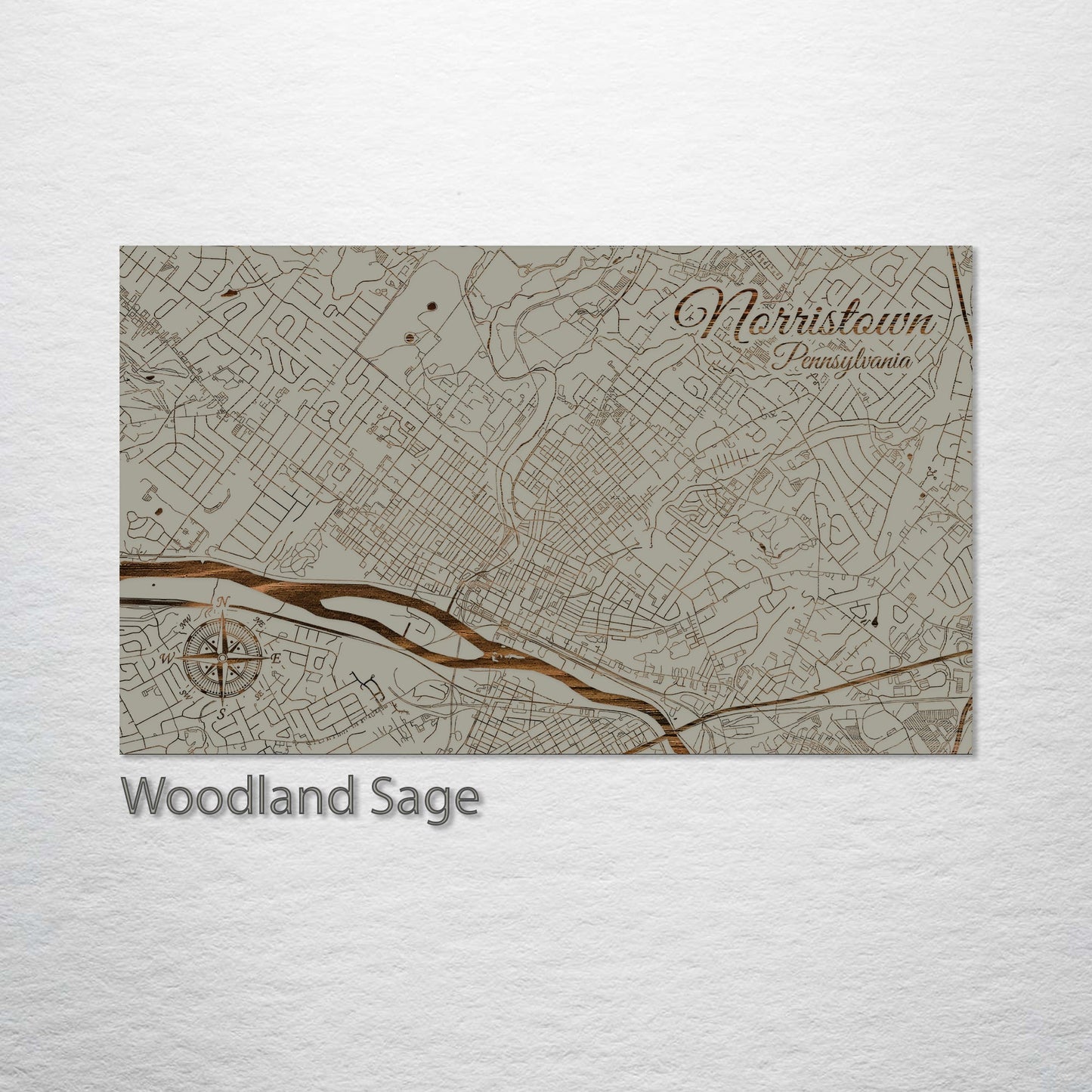 Norristown, Pennsylvania Street Map