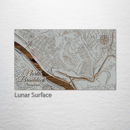 North Braddock, Pennsylvania Street Map