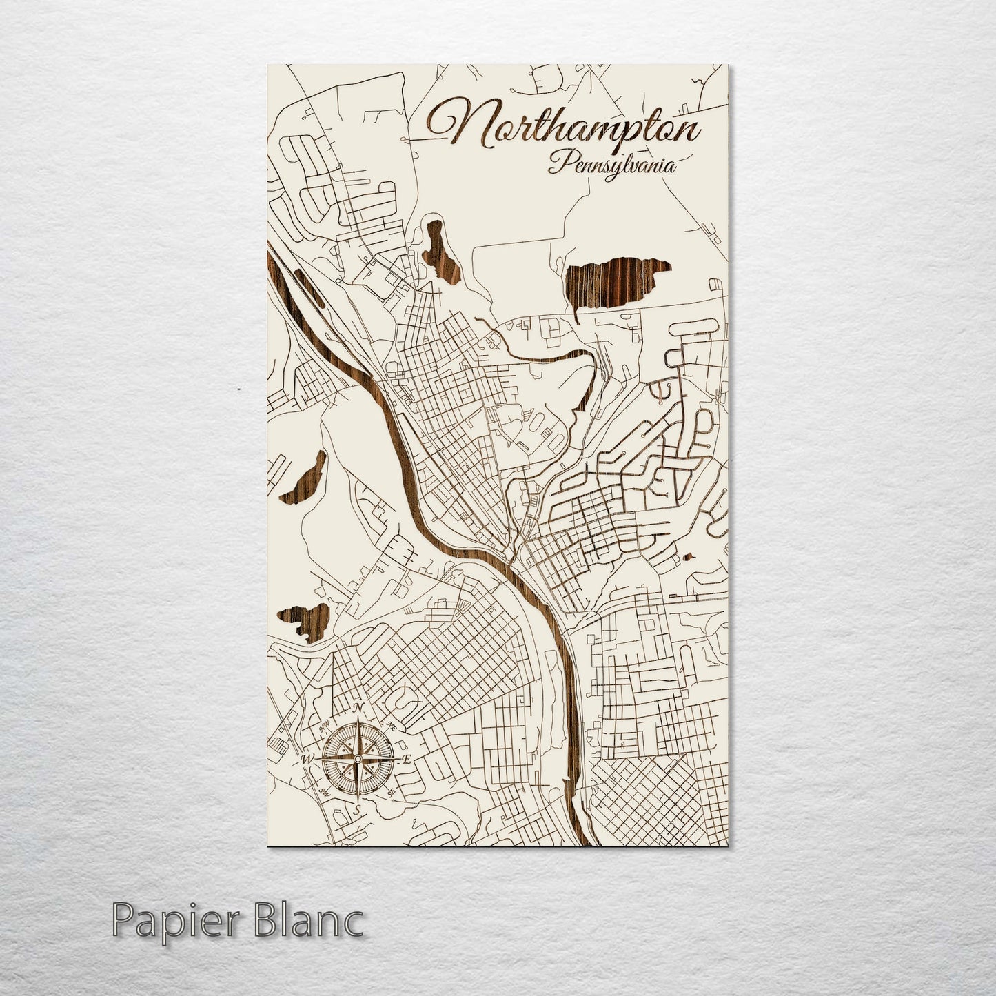 Northampton, Pennsylvania Street Map