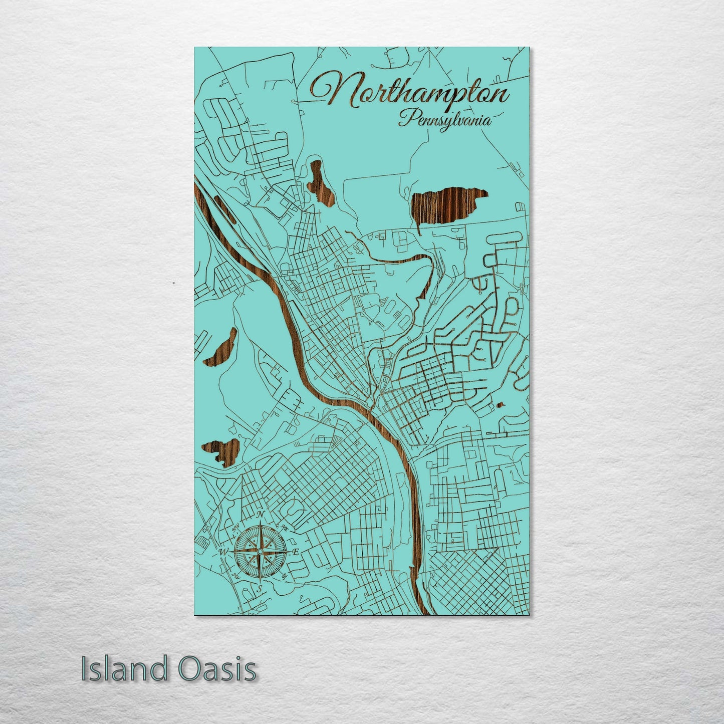 Northampton, Pennsylvania Street Map