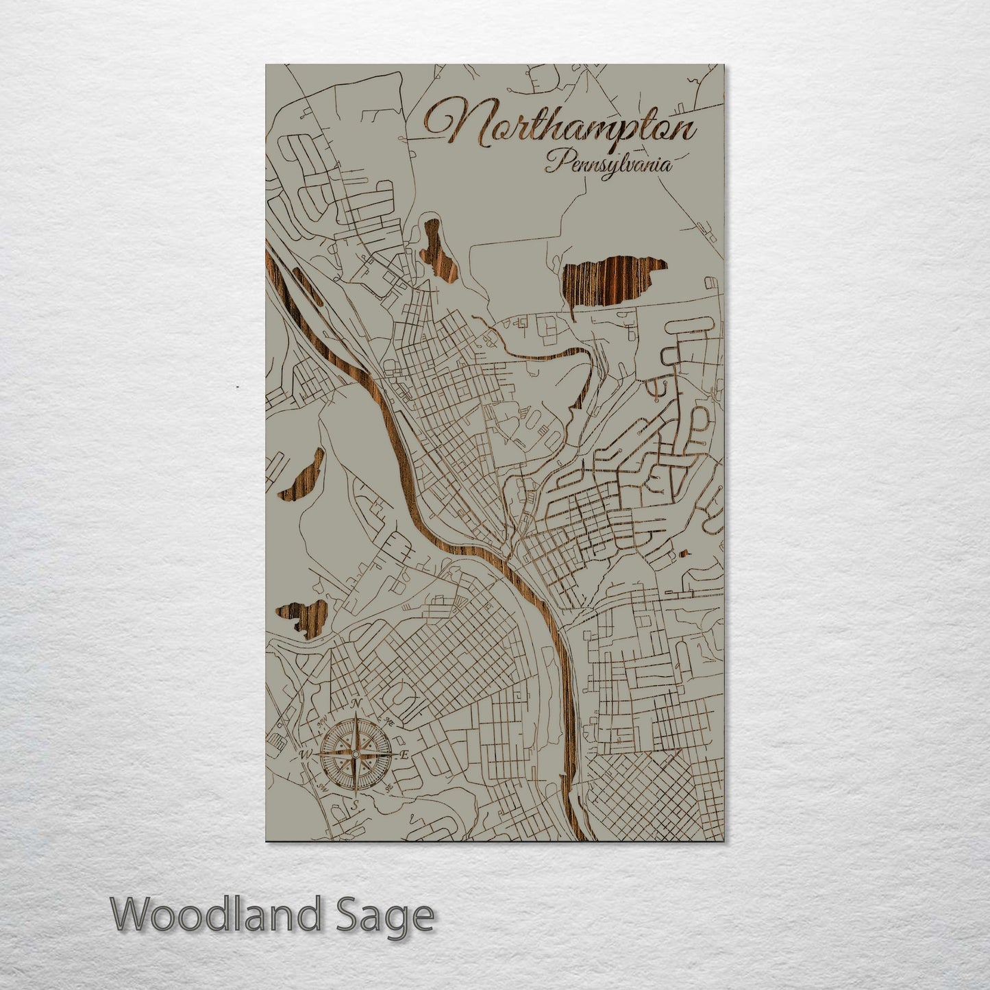 Northampton, Pennsylvania Street Map