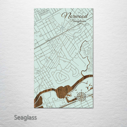 Norwood, Pennsylvania Street Map