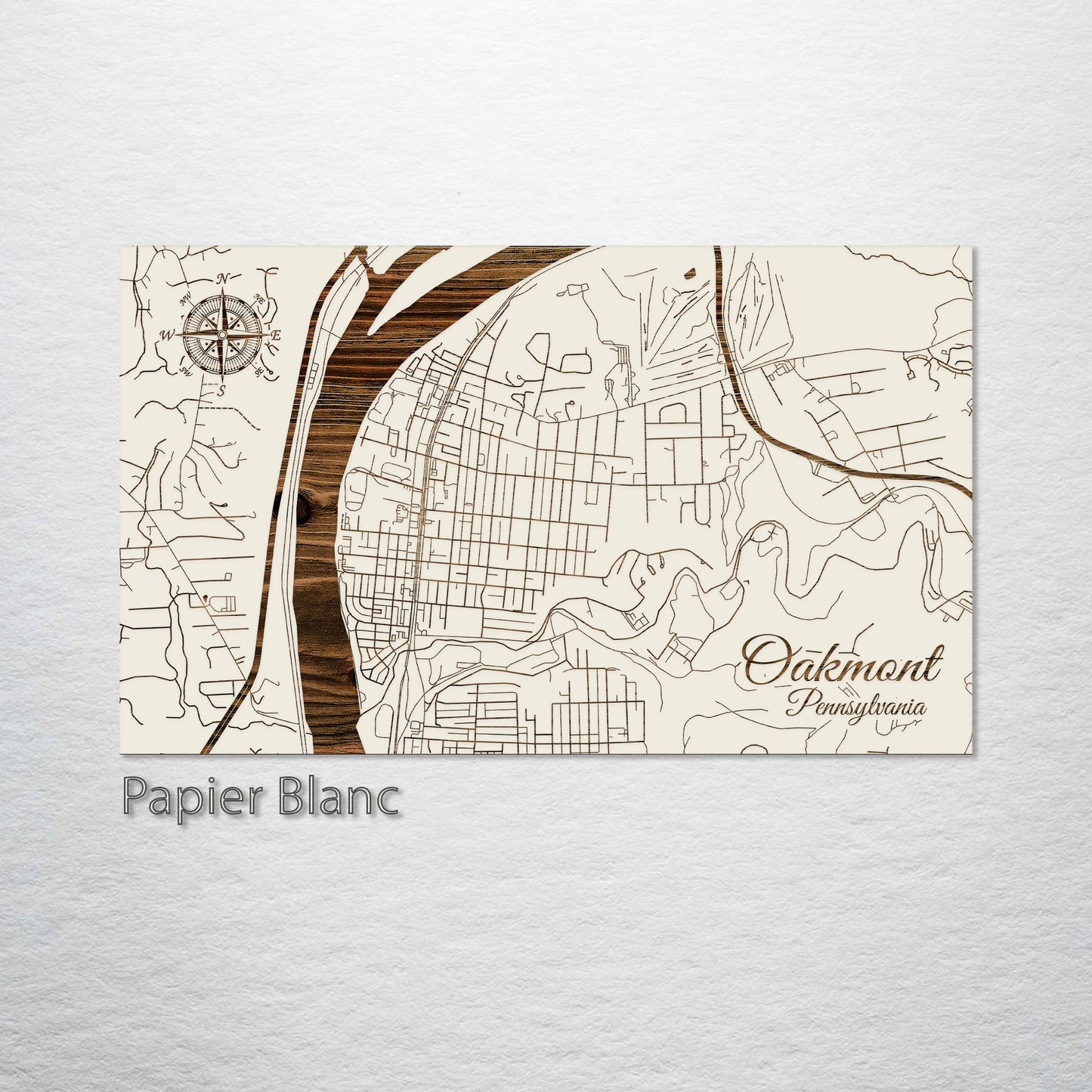 Oakmont, Pennsylvania Street Map