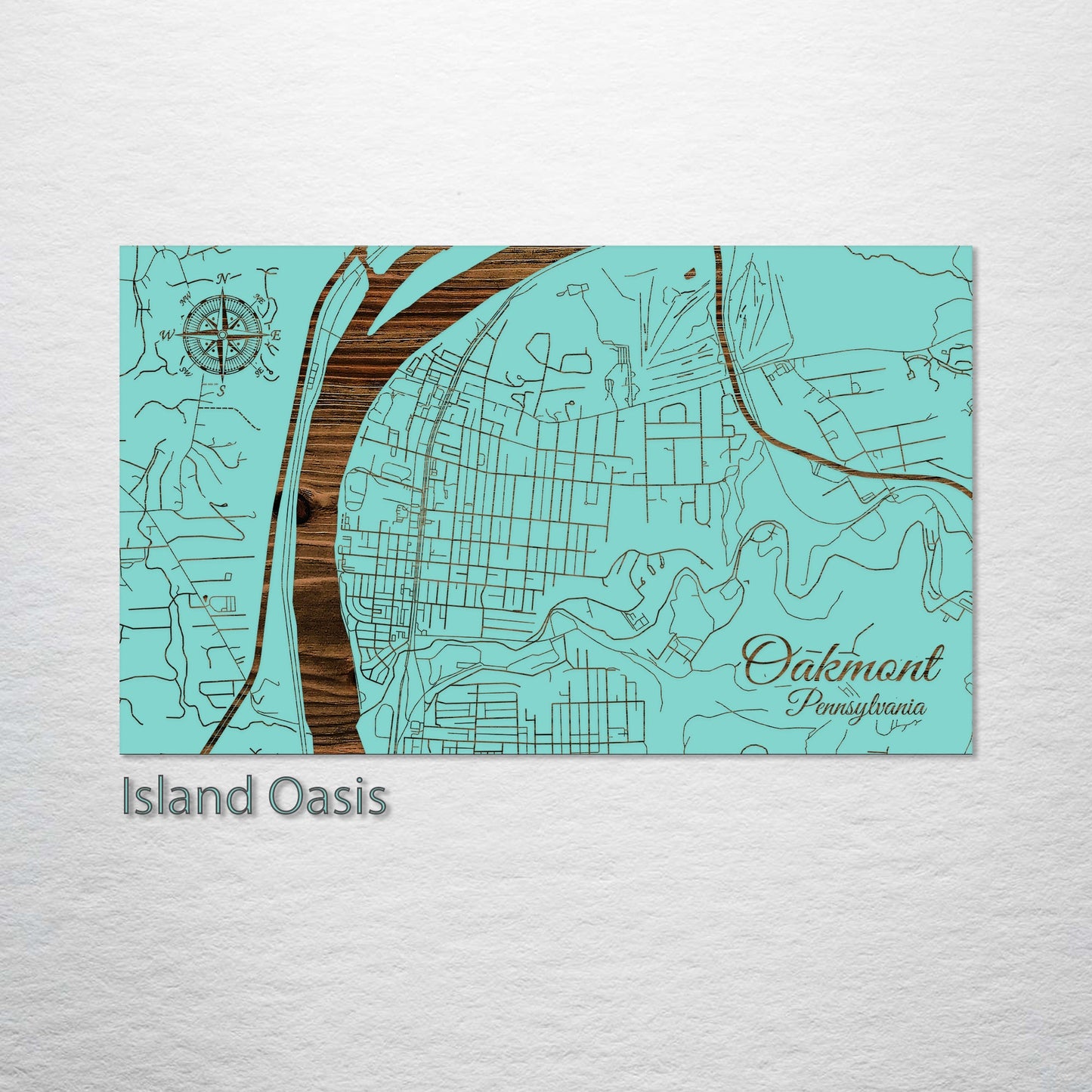 Oakmont, Pennsylvania Street Map