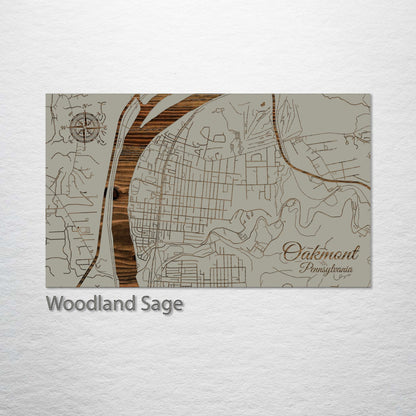 Oakmont, Pennsylvania Street Map