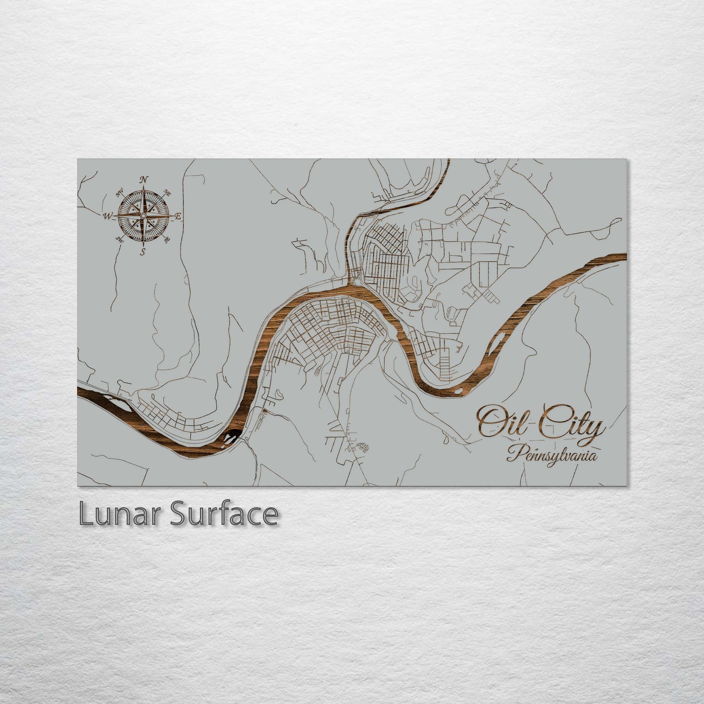 Oil City, Pennsylvania Street Map