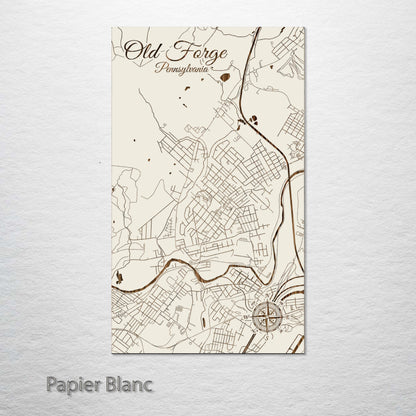 Old Forge, Pennsylvania Street Map