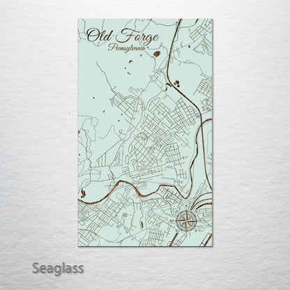 Old Forge, Pennsylvania Street Map