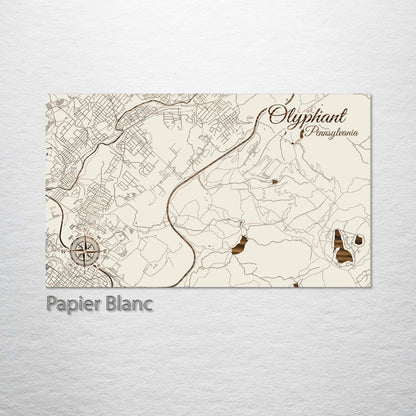 Olyphant, Pennsylvania Street Map