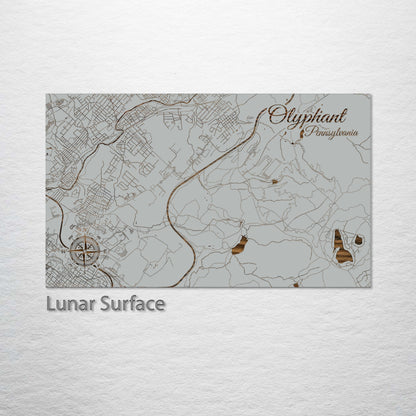 Olyphant, Pennsylvania Street Map