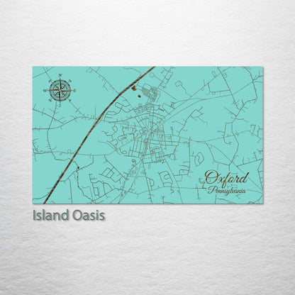 Oxford, Pennsylvania Street Map