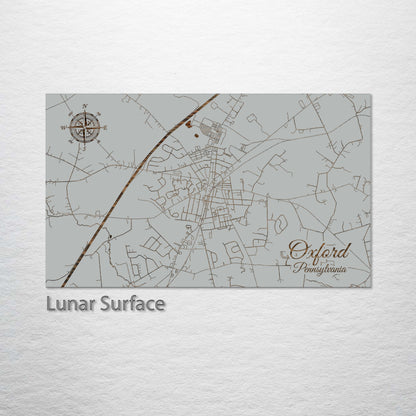 Oxford, Pennsylvania Street Map