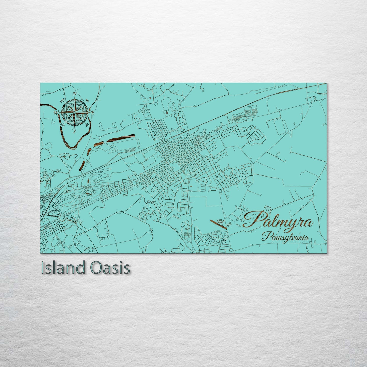 Palmyra, Pennsylvania Street Map