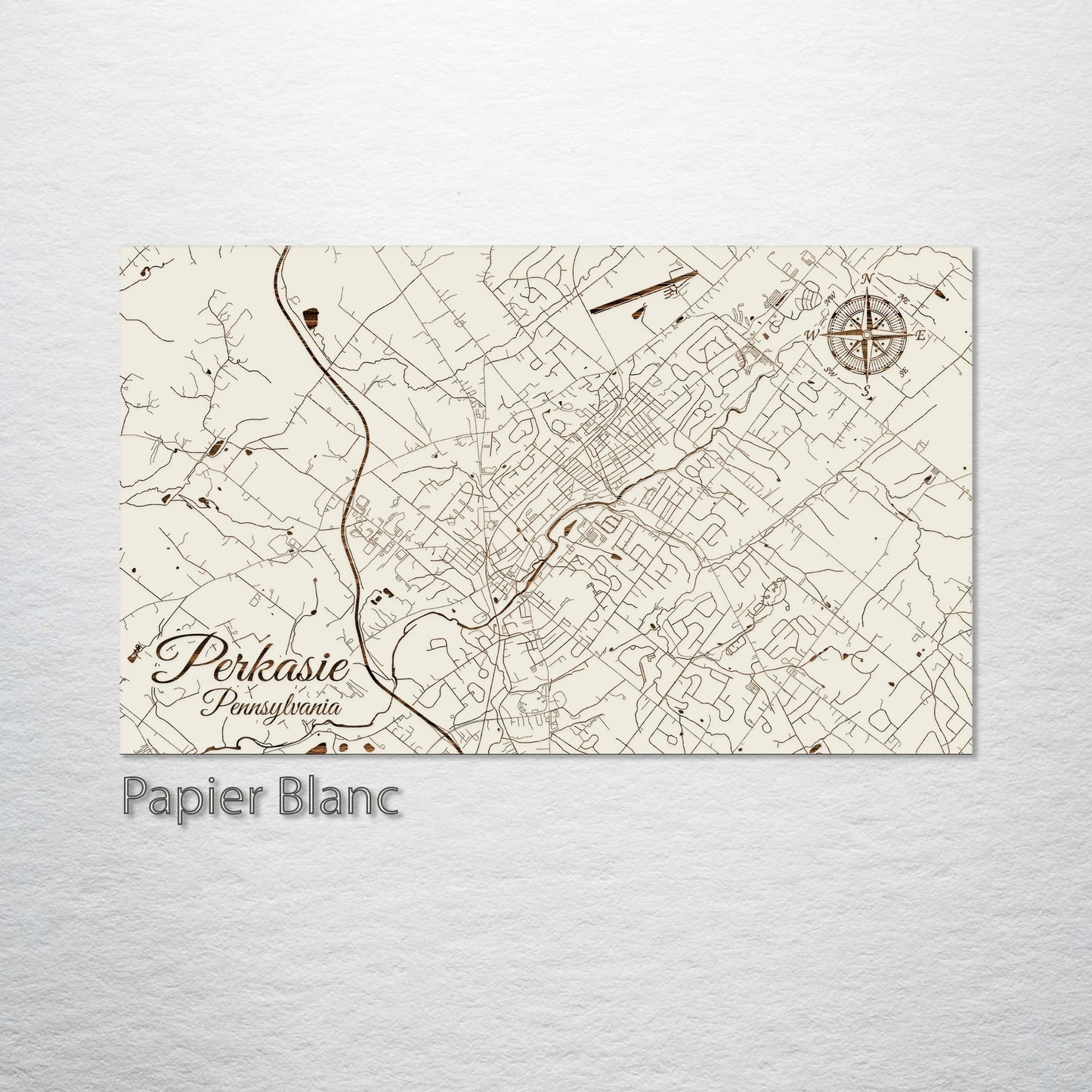 Perkasie, Pennsylvania Street Map