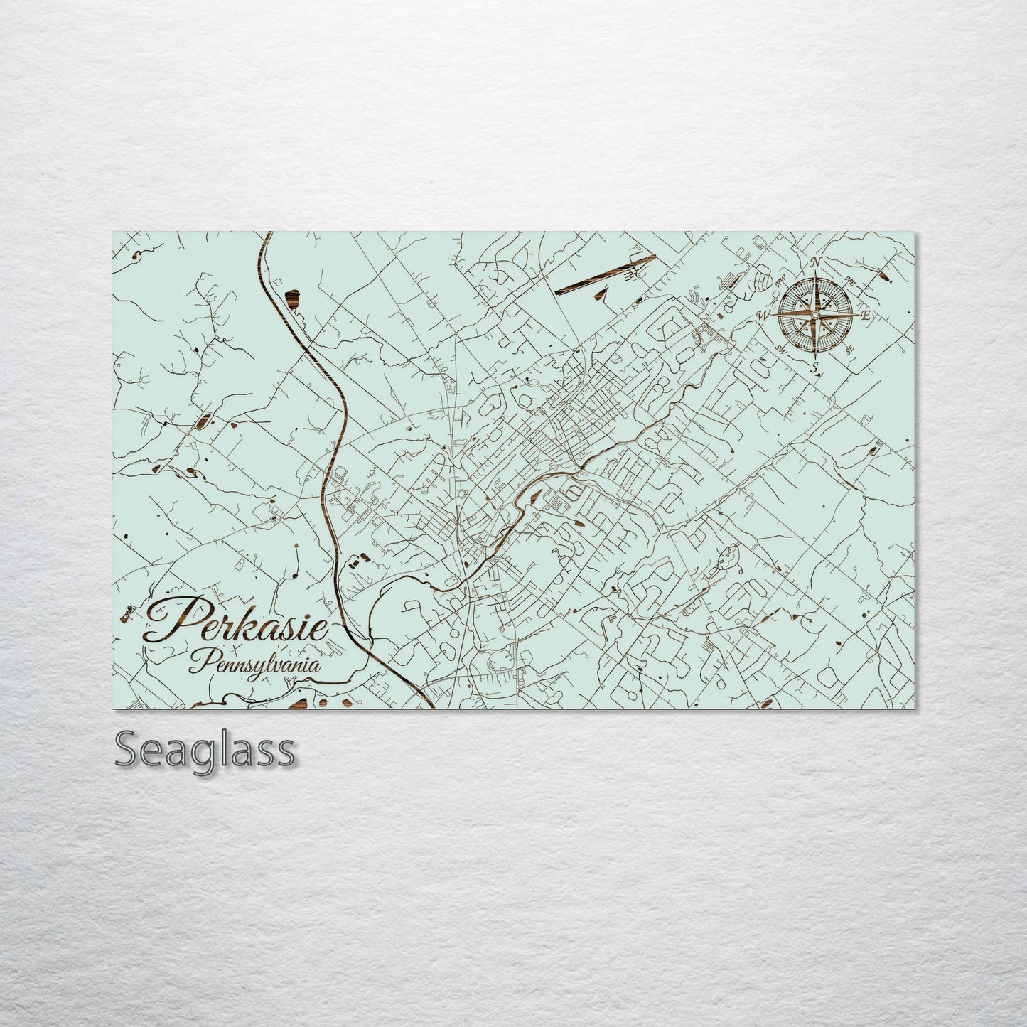 Perkasie, Pennsylvania Street Map