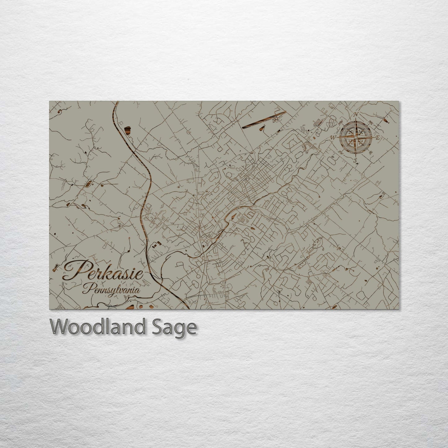 Perkasie, Pennsylvania Street Map