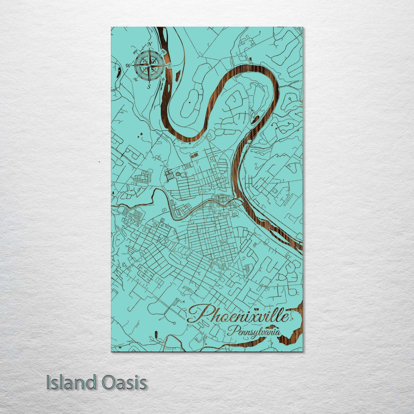 Phoenixville, Pennsylvania Street Map