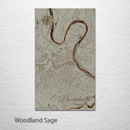 Phoenixville, Pennsylvania Street Map