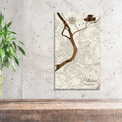 Pittston, Pennsylvania Street Map