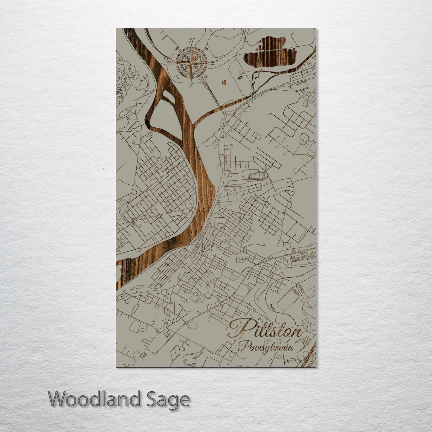 Pittston, Pennsylvania Street Map