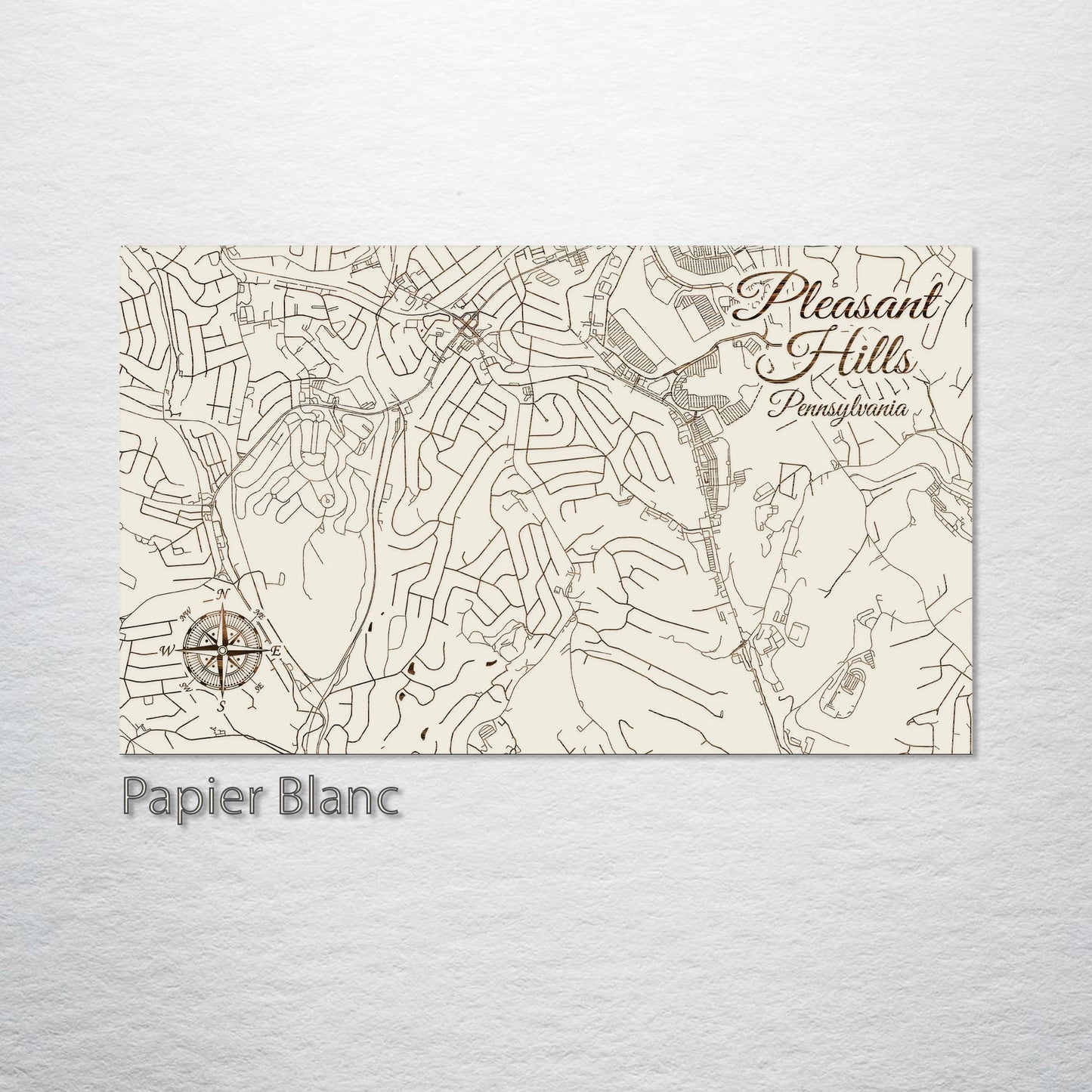 Pleasant Hills, Pennsylvania Street Map