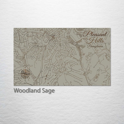 Pleasant Hills, Pennsylvania Street Map