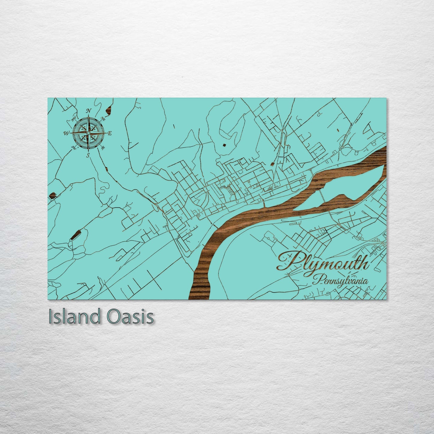 Plymouth, Pennsylvania Street Map