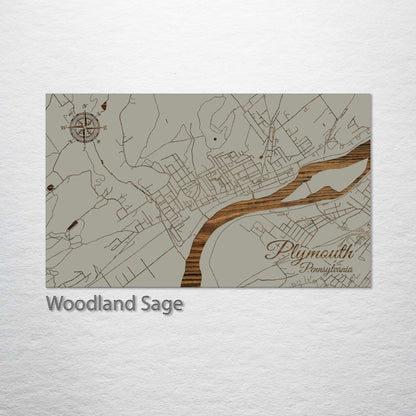 Plymouth, Pennsylvania Street Map