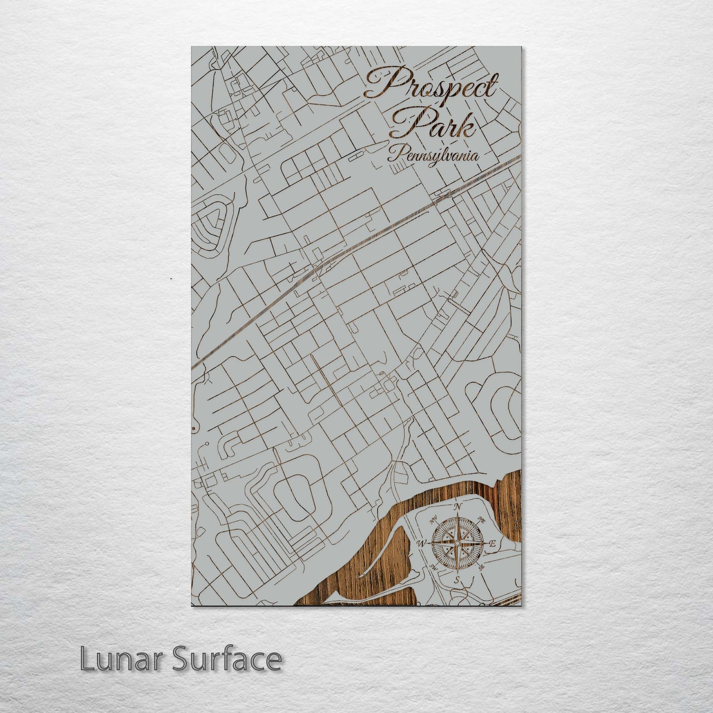 Prospect Park, Pennsylvania Street Map