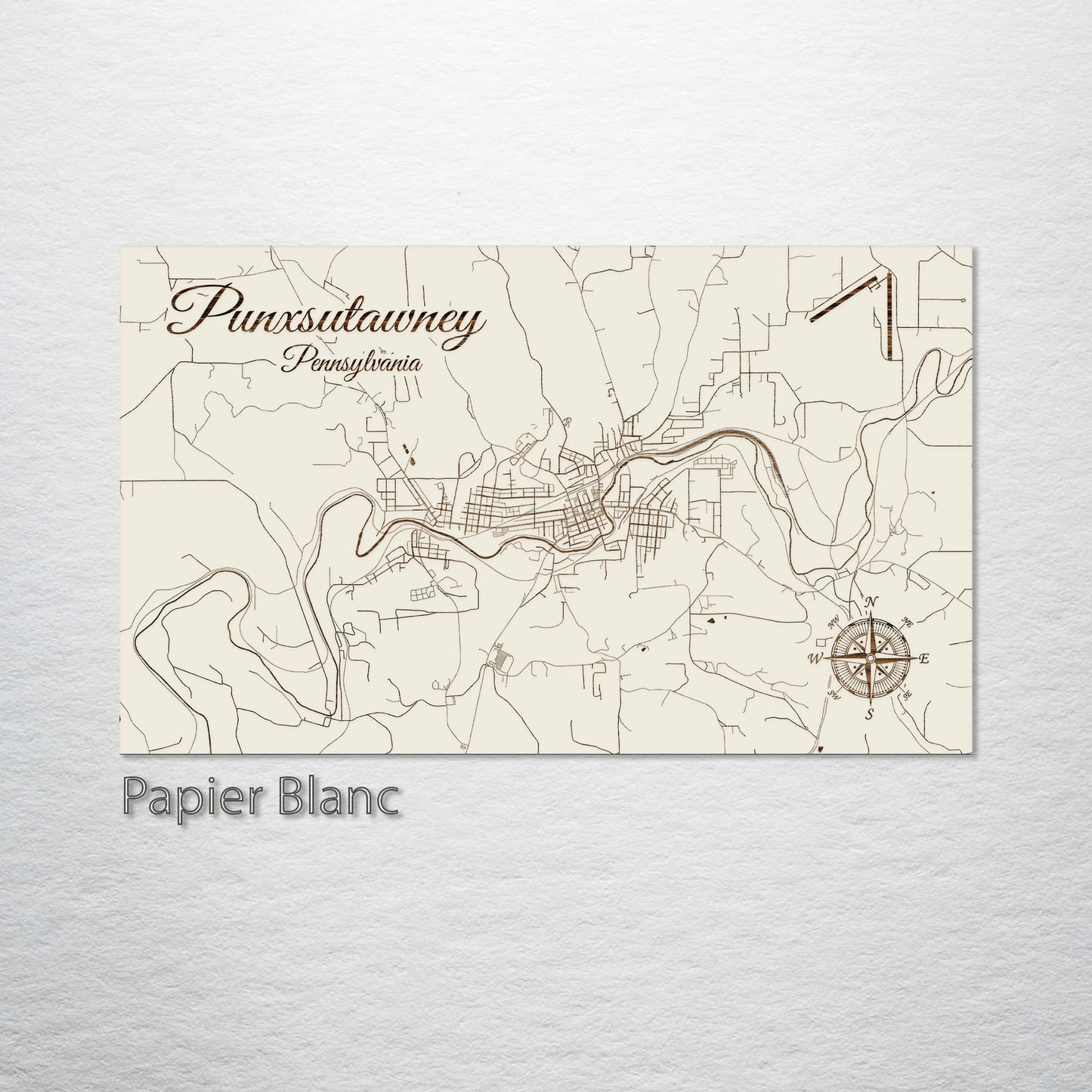 Punxsutawney, Pennsylvania Street Map