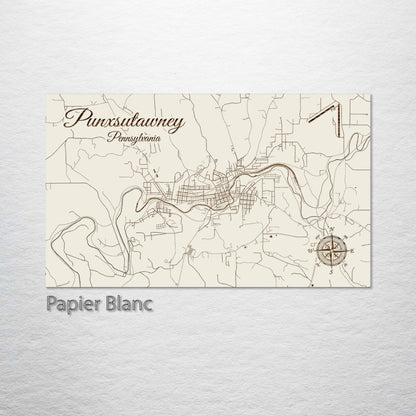 Punxsutawney, Pennsylvania Street Map