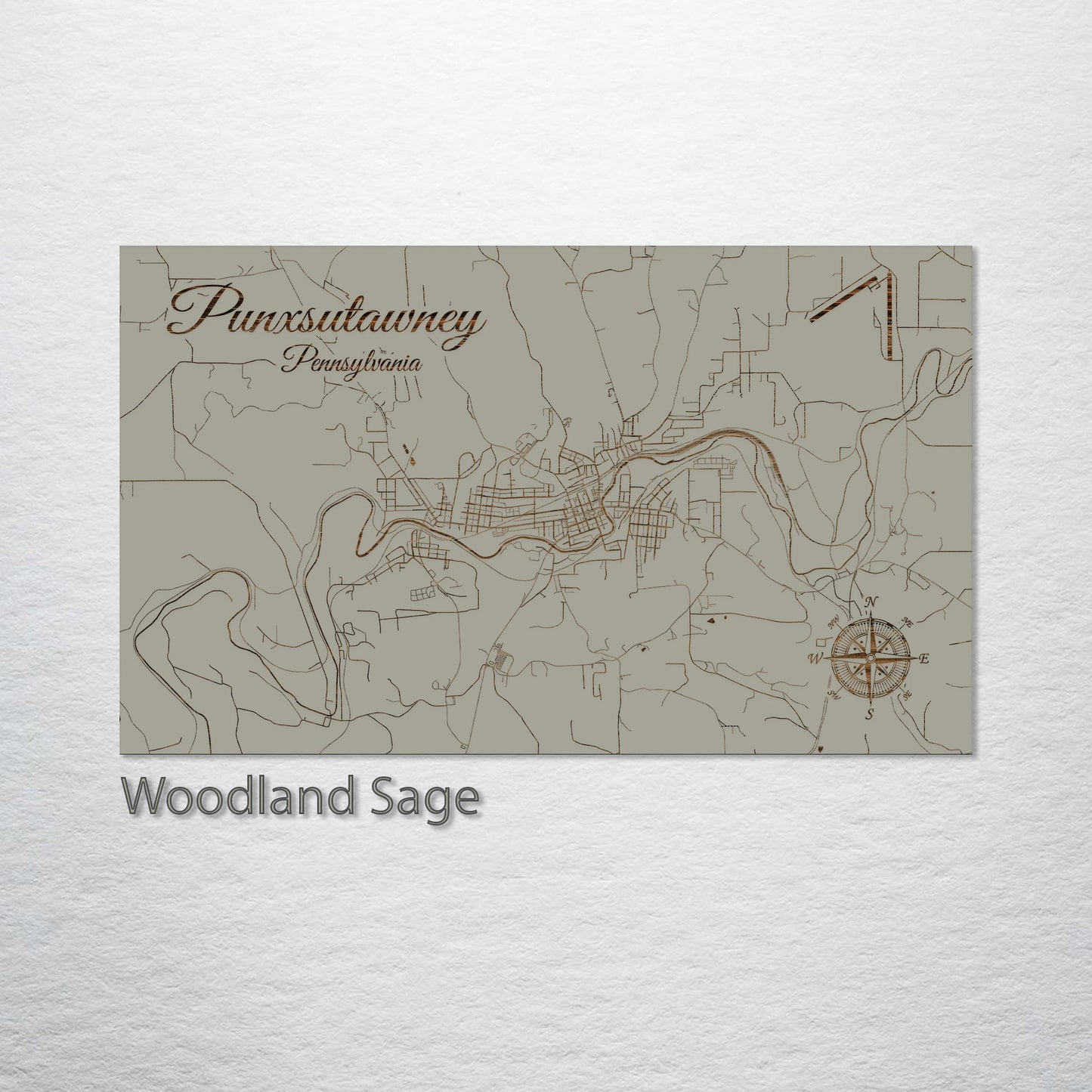 Punxsutawney, Pennsylvania Street Map