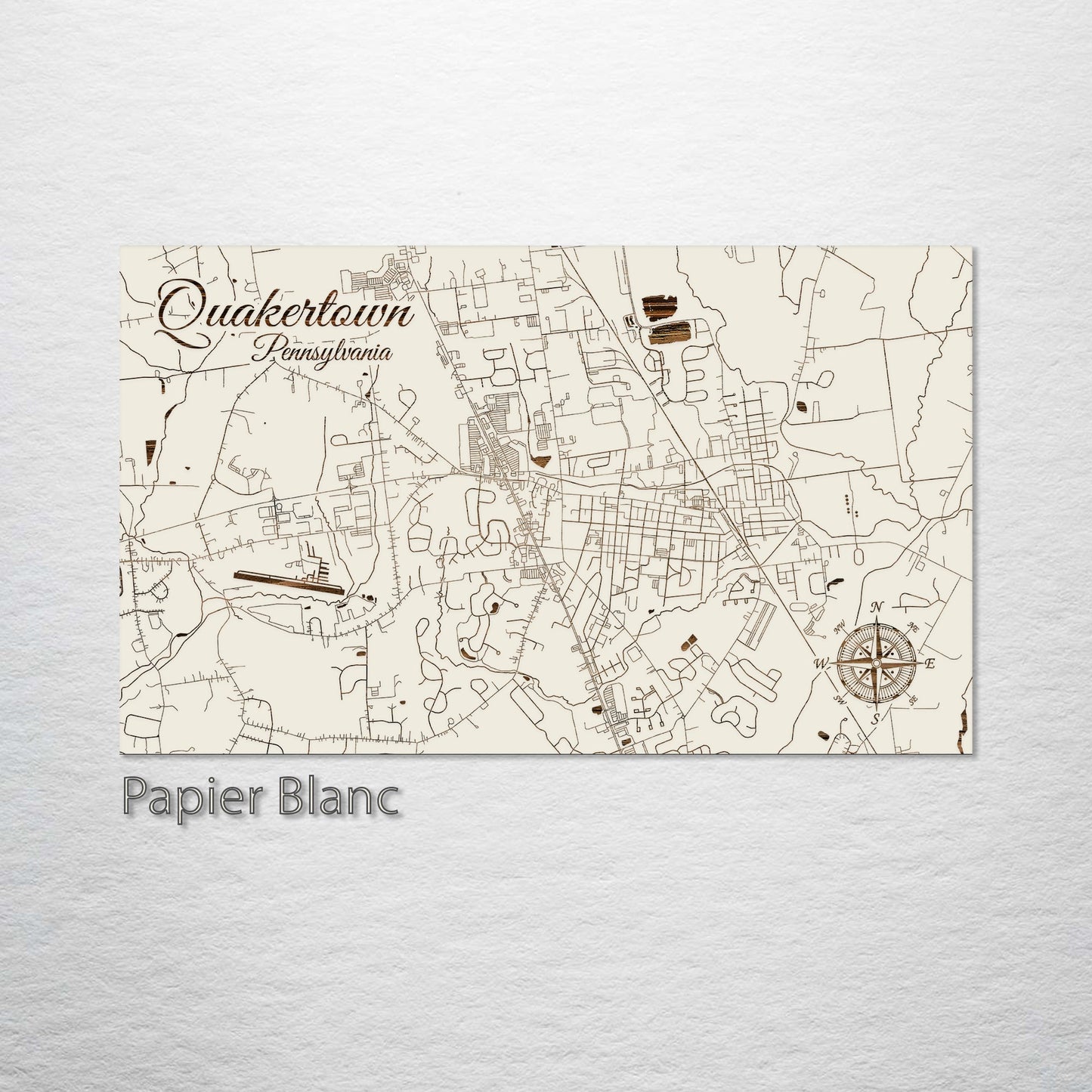 Quakertown, Pennsylvania Street Map