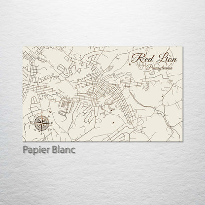 Red Lion, Pennsylvania Street Map