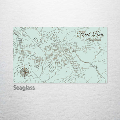 Red Lion, Pennsylvania Street Map