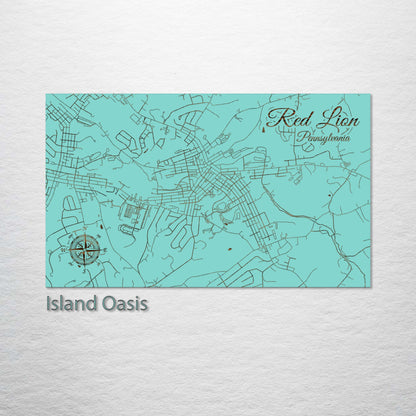 Red Lion, Pennsylvania Street Map