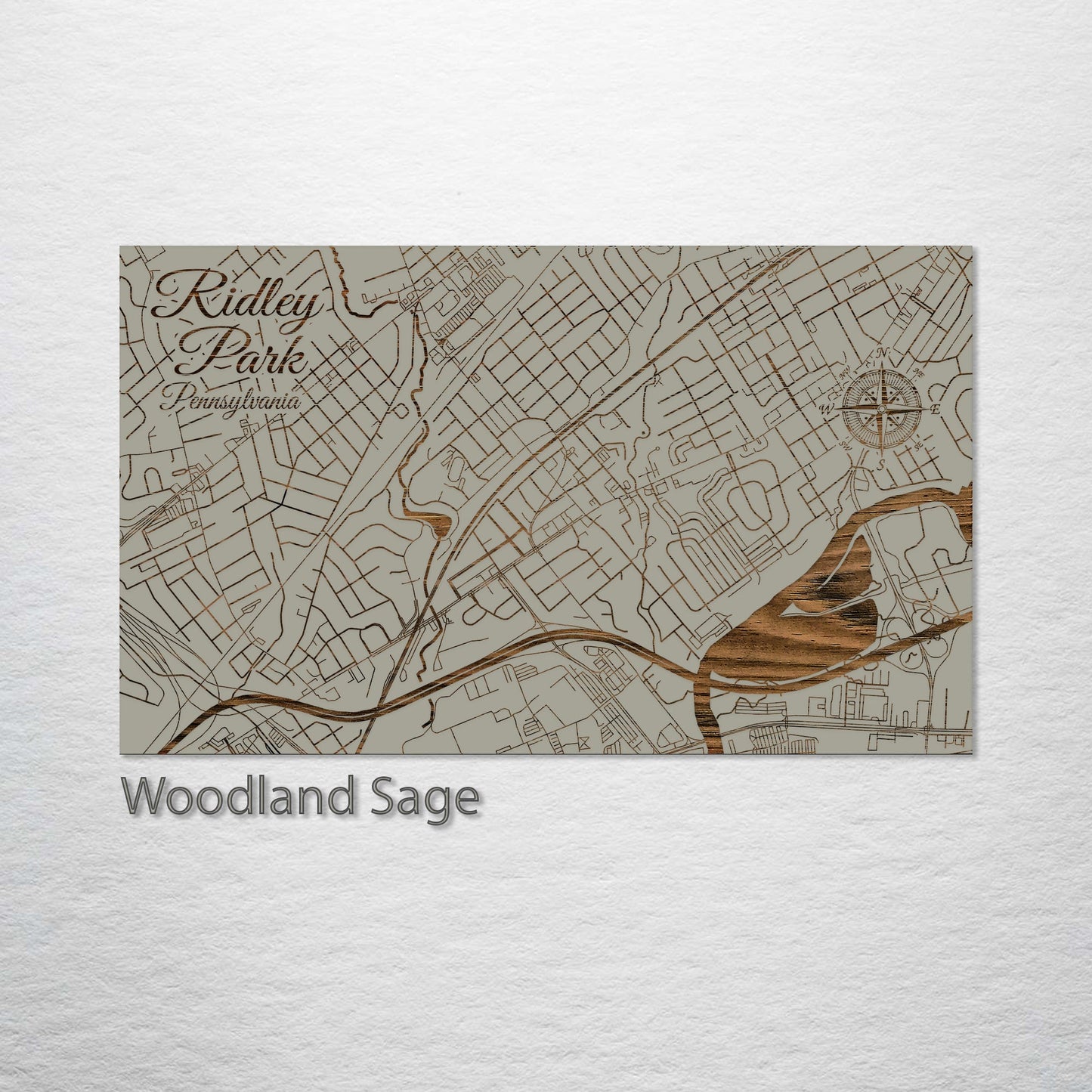 Ridley Park, Pennsylvania Street Map