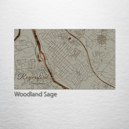 Royersford, Pennsylvania Street Map