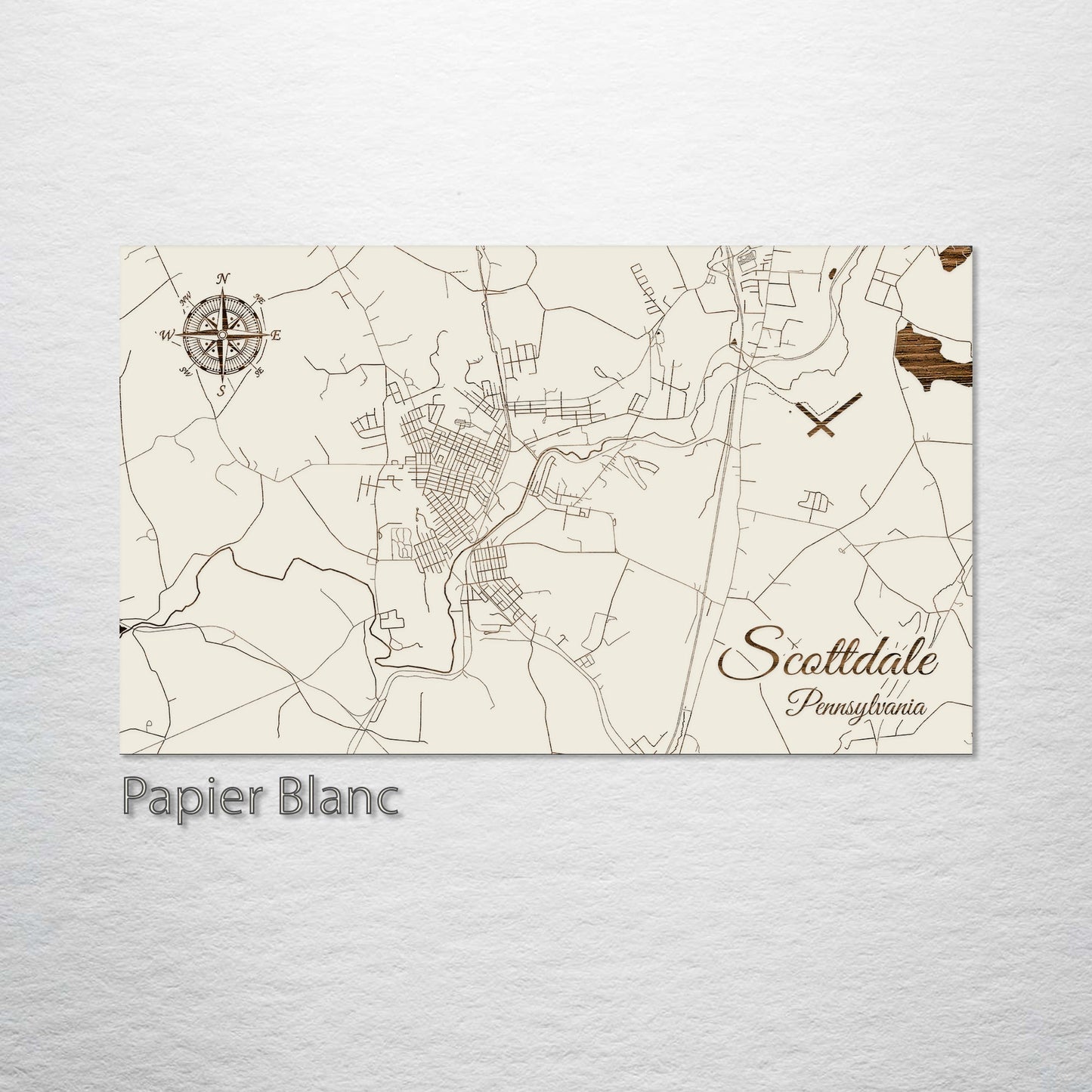 Scottdale, Pennsylvania Street Map