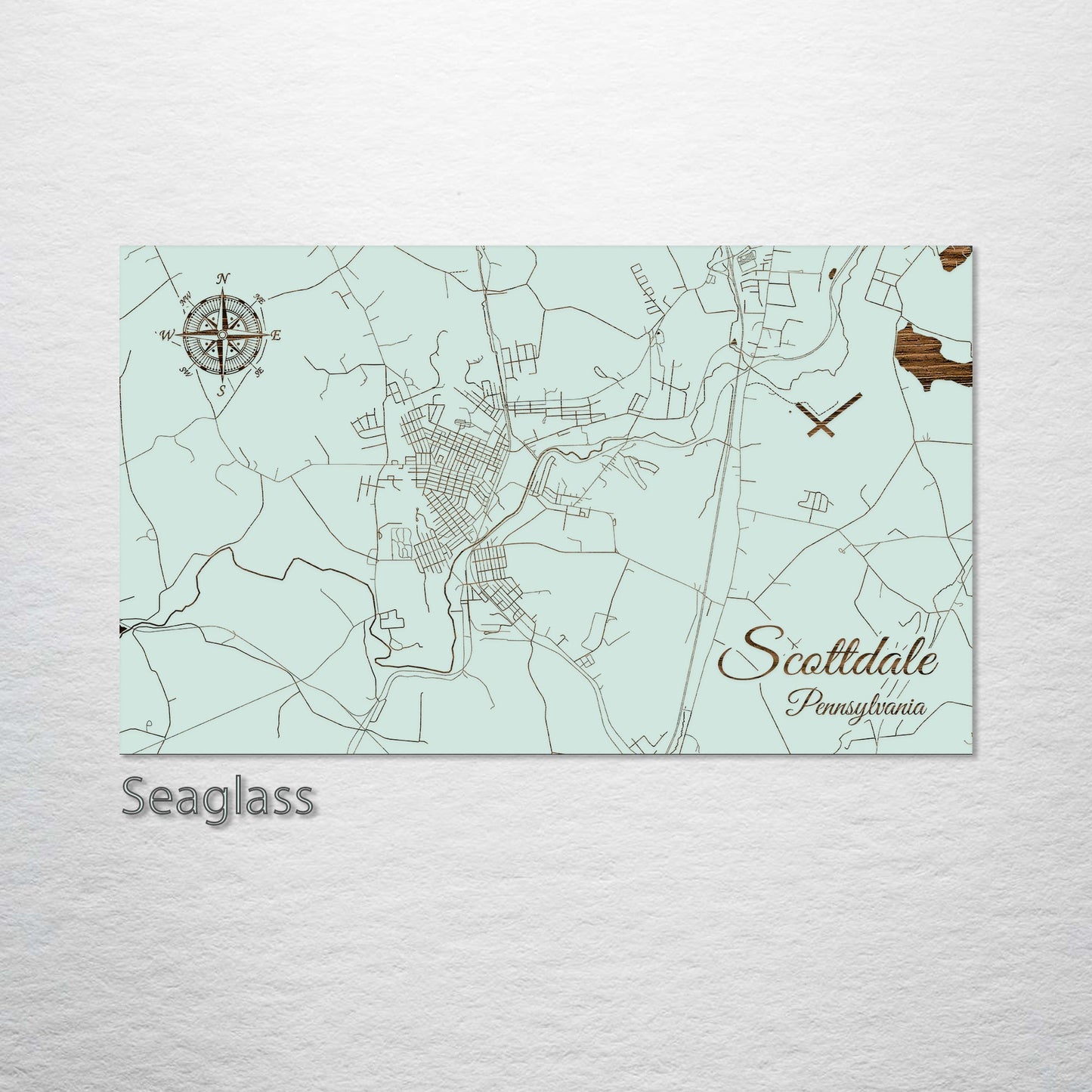 Scottdale, Pennsylvania Street Map