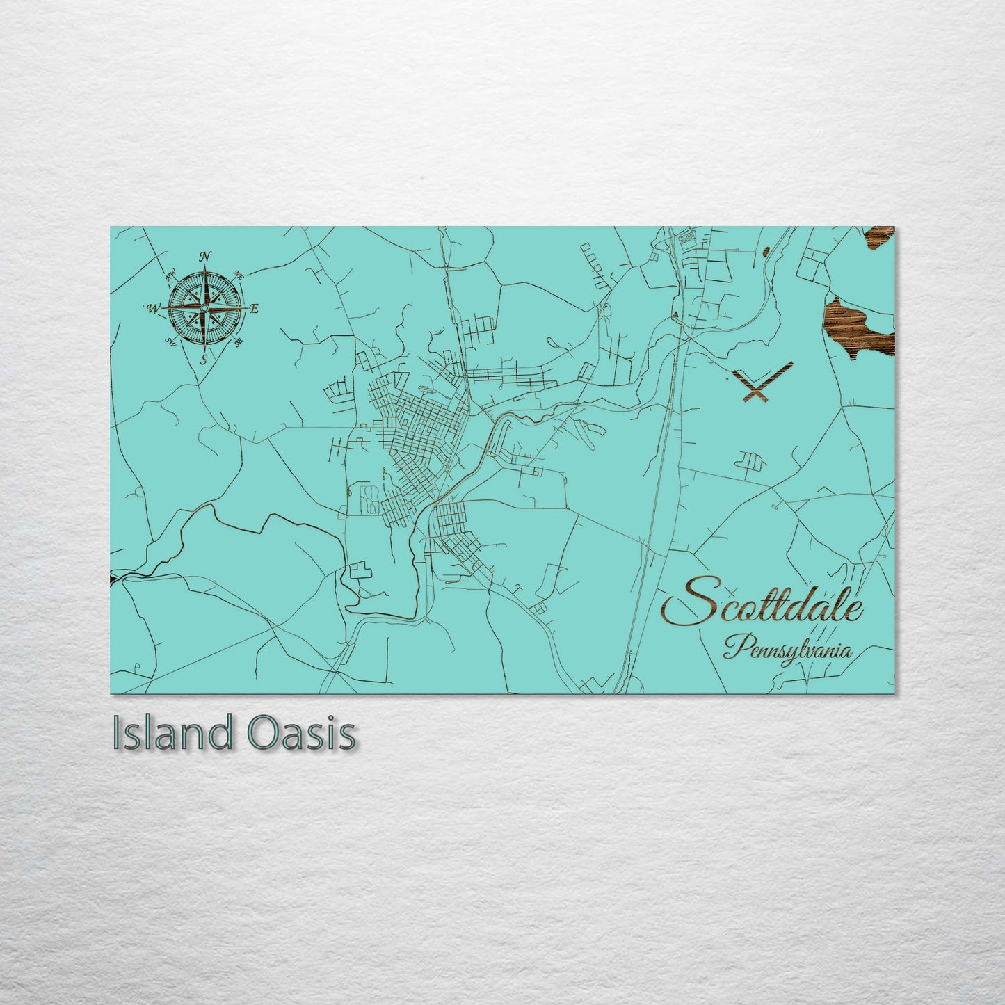 Scottdale, Pennsylvania Street Map