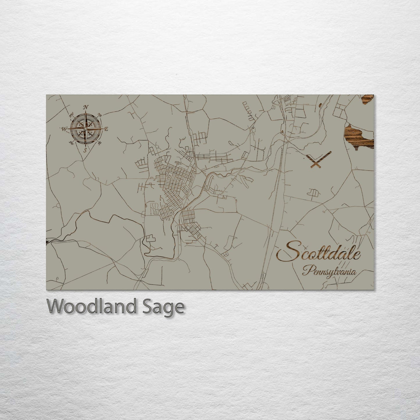 Scottdale, Pennsylvania Street Map