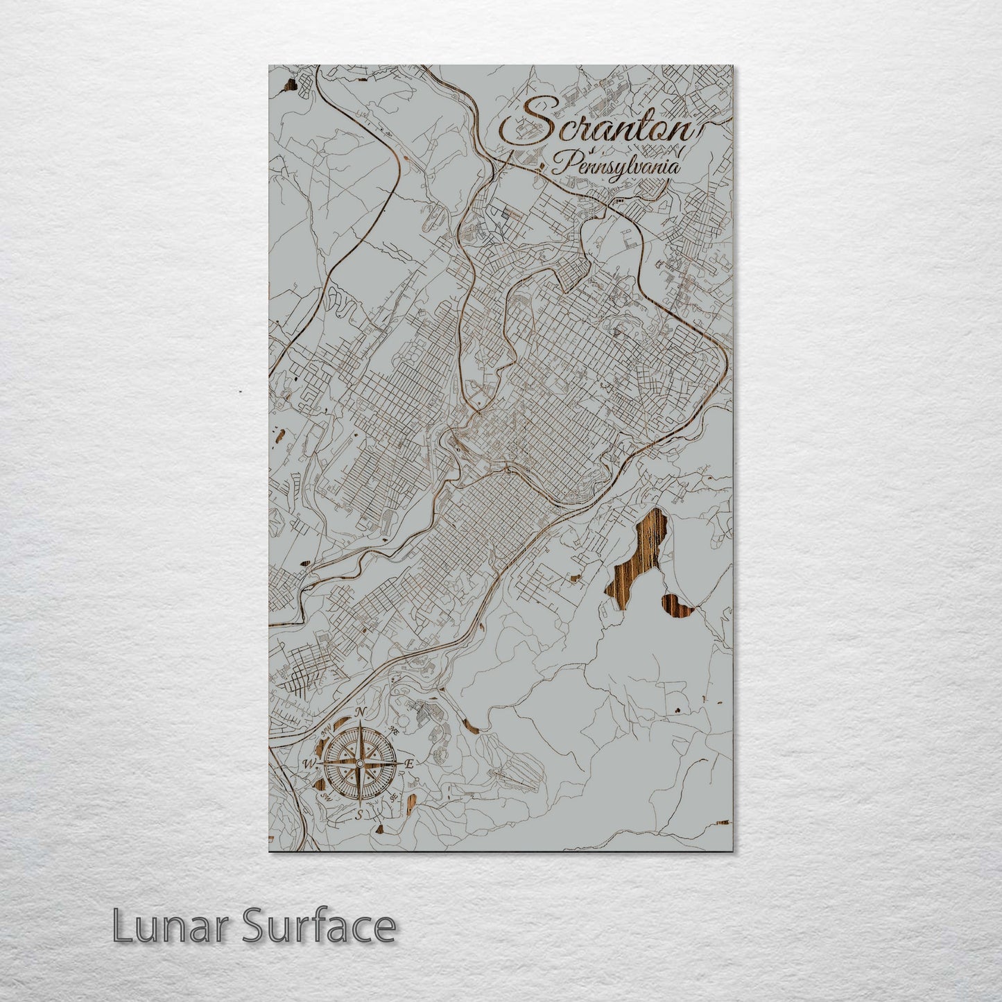 Scranton, Pennsylvania Street Map