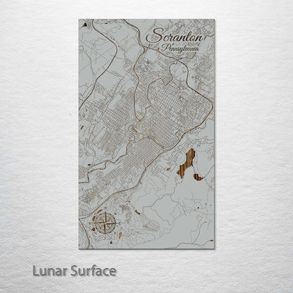 Scranton, Pennsylvania Street Map