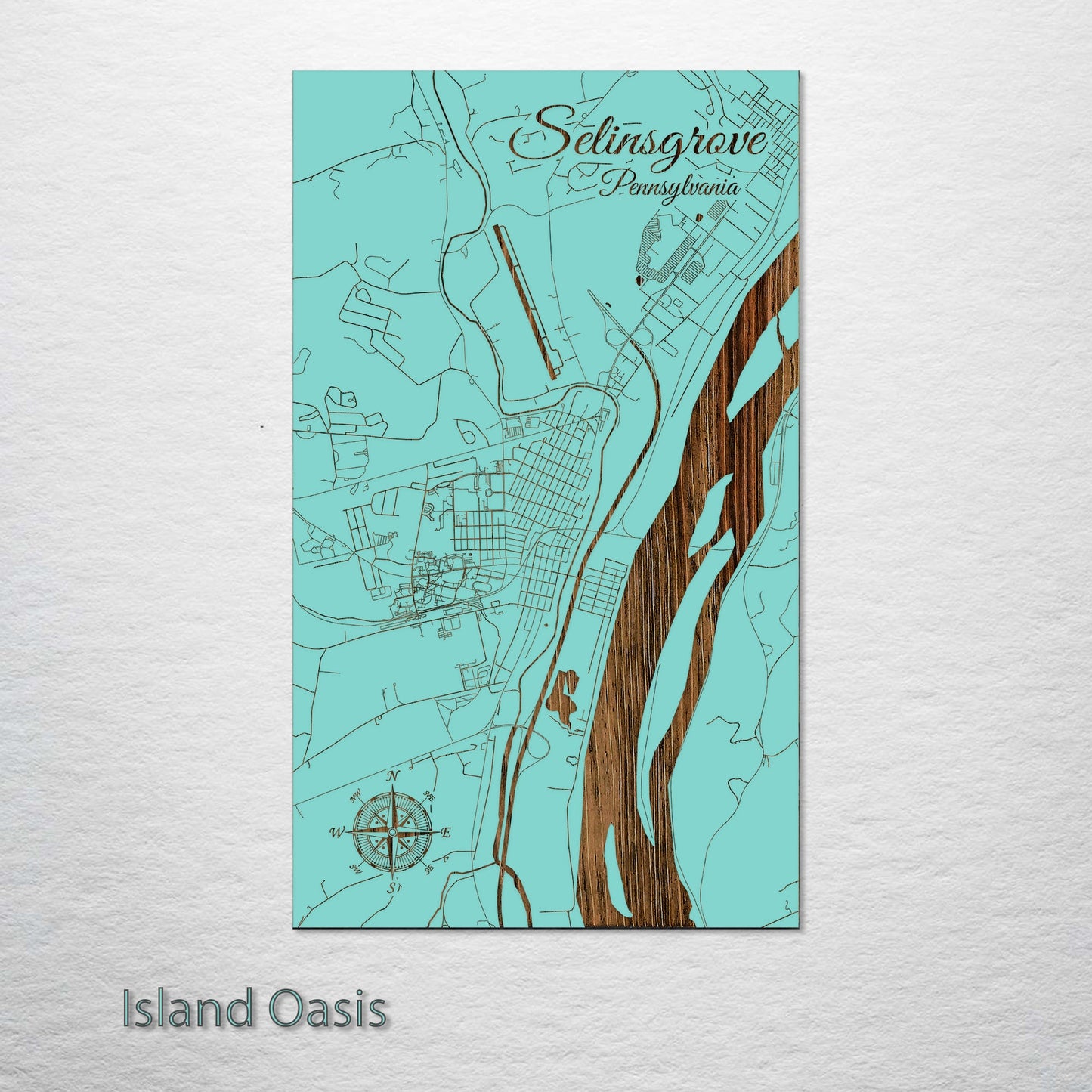 Selinsgrove, Pennsylvania Street Map