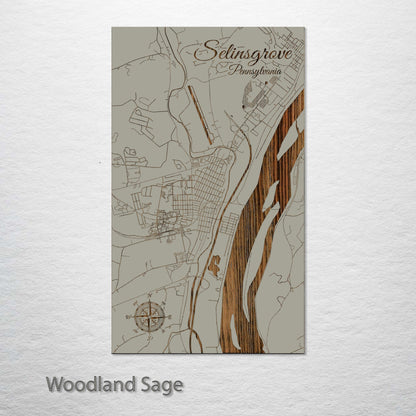 Selinsgrove, Pennsylvania Street Map