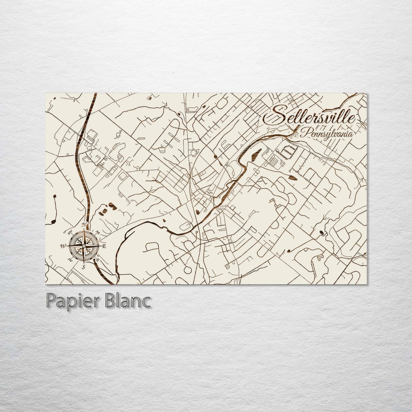 Sellersville, Pennsylvania Street Map